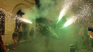 Correfoc Festes de Maig Badalona 2024 [upl. by Den403]