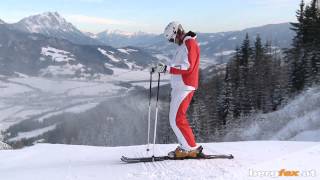 Learning to ski Basics 1  Equipment  English [upl. by Aivatra885]