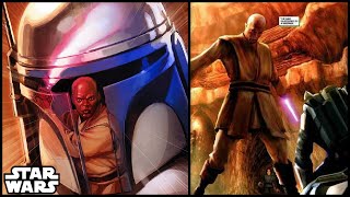 Why Mace Windu Regretted the way he Killed Jango Fett  Star Wars Explained [upl. by Volny]