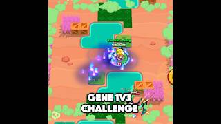 Gene 1v3 Challenge In Duels 😈 shorts brawlstars [upl. by Aridaj729]