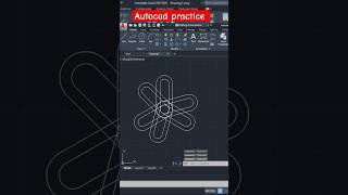 Autocad mechanical practice drawing  2d drawing  autocad tutorial in hindi  autocad 2d [upl. by Leahci]