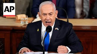 Netanyahu vows for victory says we will win in speech to Congress [upl. by Salter984]