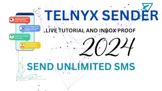 Telnyx SMS sender  Latest Made by ethica [upl. by Nahtanaoj]