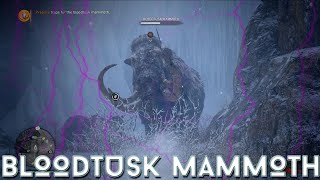 Taking on the bloodtusk mammoth  Far Cry Primal  No Commentary [upl. by Samalla]