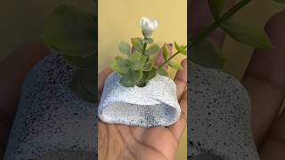 Diy flowers tiny vase  diy mini vase vase DIY Shorts easydiyideas [upl. by Aisela656]