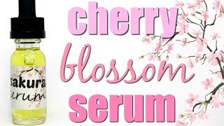 DIY CHERRY BLOSSOM FACIAL OIL Ι TaraLee [upl. by Theron482]