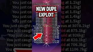 New DUPLICATION EXPLOIT in Roblox Fisch [upl. by Vachell]