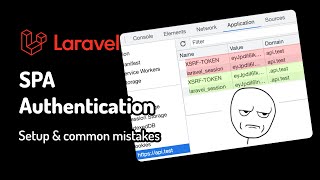 Laravel SPA Authentication  setup and common mistakes [upl. by Vacuva]