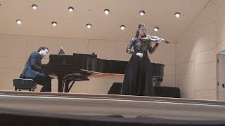 Sicilienne and Riguadon  F Kreisler  Harvard University Recital Winner [upl. by New]