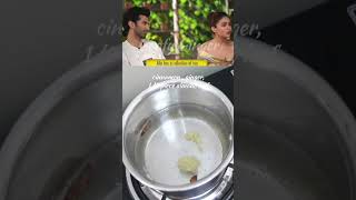 Watch your favourite aliabhatt discussing herbal tea  Herbal Tea  Alia Bhatt celebrityrecipe [upl. by Adamina]