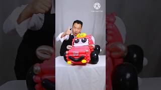 A ballon making a car 🚗 mini woods making car 🚗youtubshorts [upl. by Wilden]