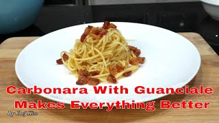 You Wont Believe How Easy And Delicious This Carbonara With Guanciale Is [upl. by Matti]