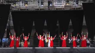 Kalmyk folk dance Tulips dance [upl. by Ycats]