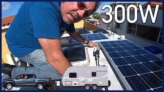 300W Solar Upgrade and New Fantastic Vent [upl. by Creight521]