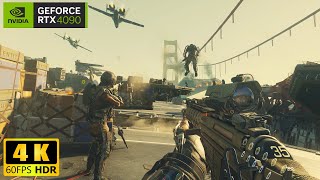 CALL OF DUTY  Advanced Warfare  Armada  4K 60FPS Ultra Realistic Graphics Gameplay [upl. by Nikolia]