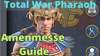 Amenmesse Guide  Total War Pharaoh [upl. by Anayia]