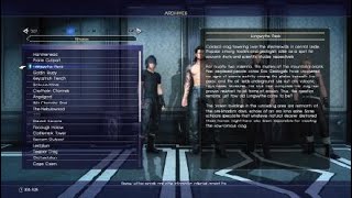 Where To Find LONGWYTHE PEAK Datalog Entry  Final Fantasy XV Royal Edition [upl. by Calida]