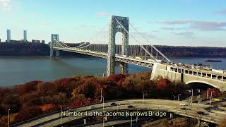 Top Suspension Bridges in the United States [upl. by Orhtej]