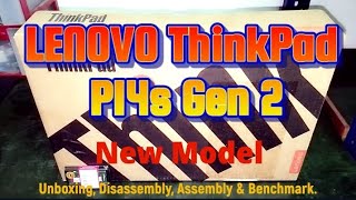 LENOVO ThinkPad P14s Gen 2  Unboxing Disassembly and Upgrade Options [upl. by Hayne]