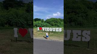 I ❤️ Vieques Sign Puerto Rico [upl. by Warring553]