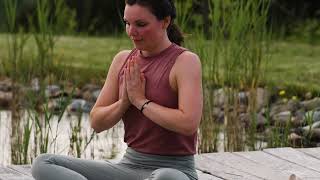 Yoga im Allgäu Radfahren Entspannen Regenerieren 20 min [upl. by Palermo934]