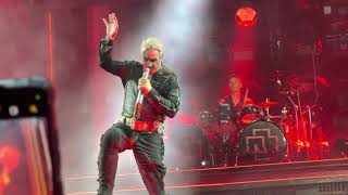 Rammstein live Düsseldorf 19062022  „Deutschland“ [upl. by Wein]