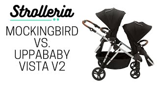 Mockingbird vs UPPAbaby VISTA V2 Stroller Comparison [upl. by Tteragram]