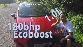 180BHP 10L Fiesta EcoboostStage 2Shots fired [upl. by Swirsky]