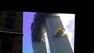 Stabilized 911 WTC2 Plane Crash Luc Courchesne [upl. by Le]