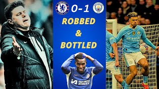 Chelsea ROBBED amp WASTEFUL AGAIN AT WEMBLEY Jackson DISSAPOINTS Chelsea 01 Man City REACTION [upl. by Ozan261]