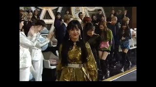 180110 BTS Reaction to BLACKPINK won BONSANG  GDA [upl. by Alburga460]