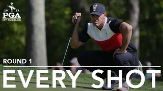 Brooks Koepka  Every Shot from His Record 63 in the 1st Round of the 2019 PGA Championship [upl. by Londoner]