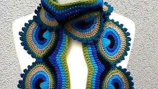 adrobal crochet scarfs design ideas  crochet  scarfs design pls like amp subscribe to video 🙏🌹❤ [upl. by Ettennahs]