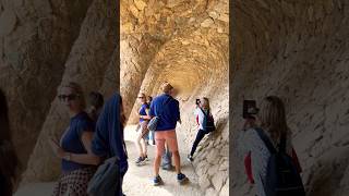 🌿 Columnas Icónicas del Park Güell 🏛️ ParkGüell Barcelona Gaudí [upl. by Aivatra]