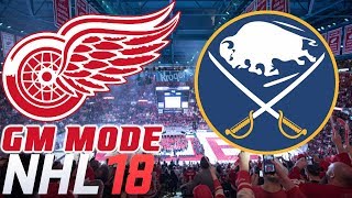 OVERTIME MADNESSROUND ONE  NHL 18  GM Mode Commentary  Detroit ep 11 [upl. by Spenser]