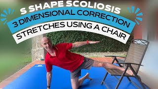 Correct Sshaped scoliosis 3D stretches [upl. by Idisahc555]