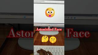 Astonished Face 😲😲 Ms Word Symbol Shortcut Key shorts shortcutkeys msword computer trending [upl. by Alisun]