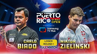 BIADO vs ZIELINSKI  Puerto Rico Men’s Open by Samsung TV Plus [upl. by Sidran]