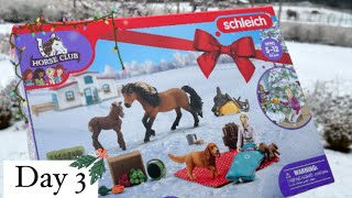 Schleich Horse Club Advent Calendar 2023  Day 3 [upl. by Jerman6]