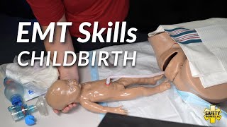 Normal Delivery with Newborn Care  EMT Skill [upl. by Reginald]