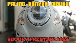 WARNA PALING BANYAK DI BURU 🔥 SCOOPY PRESTIGE 2024 [upl. by Lairea]