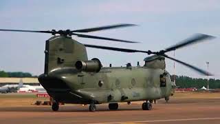 quotHeavy Deliveryquot Dutch CH47 Chinooks Sling Load Training [upl. by Ameehsat]