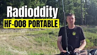 Review of the Radioddity HF008 Portable Antenna 80M6M [upl. by Wallach337]