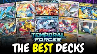 10 Best Pokemon Decks  March 2024 Post Rotation Temporal Forces [upl. by Edsel]