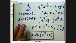 Separable differential equations How to solve [upl. by Gherlein673]