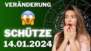 SCHÜTZE ♐️🥹 Große VERÄNDERUNG im Leben 😱 Horoskop  14Januar 2024 schütze tarot [upl. by Jemmie]