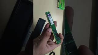 Unpacking kingston kvr16n118 8gb DDR3 SDRAM ram 8gbram kingston ddr3 [upl. by Atinav]