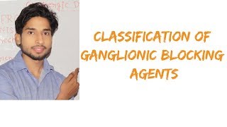 Classification mnemonics of Ganglionic Blocking agents [upl. by Karlyn]