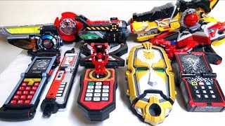 【ヲタファのスーパー戦隊魂 歴代変身アイテム大特集！ 14】ゴーオンジャーからキュウレンジャー！  wotafas SENTAI DX Morpher review 14 [upl. by Estele]