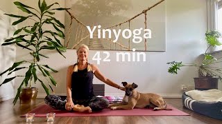 Yinyoga för löpare  42 min [upl. by Anaele27]